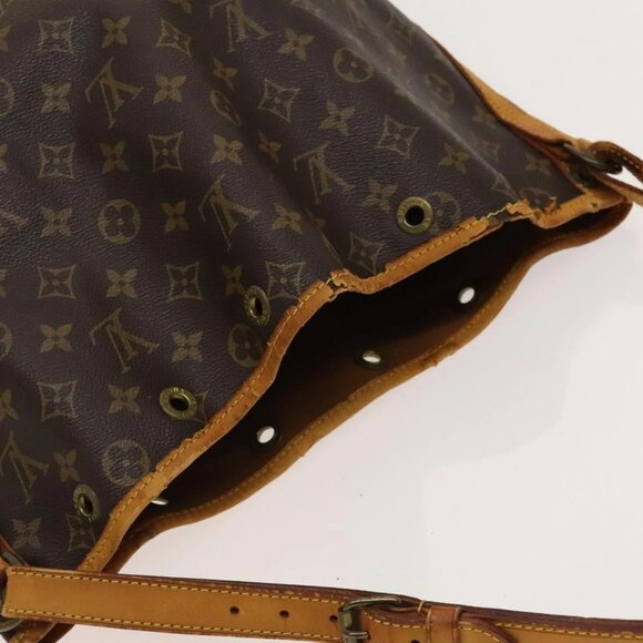 LOUIS VUITTON Monogram Noe Shoulder Bag M42224 LV Auth 120286 - Picture 7 of 16